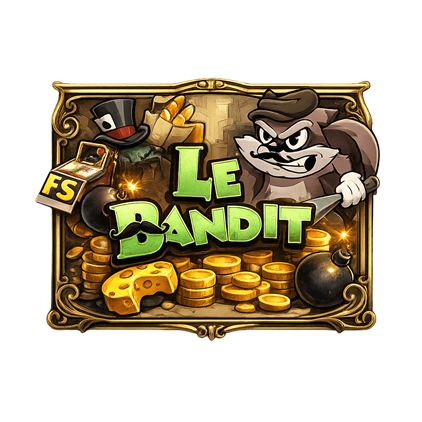 Le Bandit western thema gokkast van Hacksaw Gaming met hoge volatiliteit en bonus buy